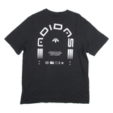 ADIDAS Mens T-Shirt Black M