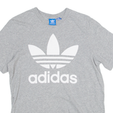 ADIDAS Mens T-Shirt Grey S