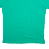 DIESEL Womens T-Shirt Green V-Neck XL