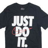 NIKE Mens T-Shirt Black S