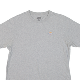 DICKIES Mens T-Shirt Grey Crew Neck L