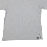 DICKIES Mens T-Shirt Grey Crew Neck L