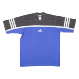 ADIDAS Mens T-Shirt Blue Crew Neck M