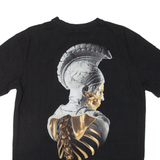 FORGOTTEN FACES Mens T-Shirt Black Crew Neck M