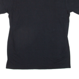 GILDAN Canada Mens T-Shirt Black Crew Neck M