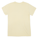 GILDAN New York Mens T-Shirt Yellow USA Crew Neck S