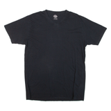 DICKIES Mens T-Shirt Black V-Neck 2XL