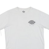 DICKIES Mens T-Shirt Grey Crew Neck S