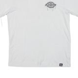DICKIES Mens T-Shirt Grey Crew Neck S