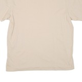 COLUMBIA Mens T-Shirt Beige Crew Neck L