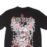 SMOG Dark Spirit Mens T-Shirt Black Crew Neck M