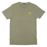 PME LEGEND Mens T-Shirt Green Crew Neck S