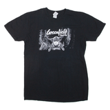 GILDAN Greenfield Festival Mens Band T-Shirt Black Crew Neck M