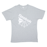 REEBOK Oversized Womens T-Shirt Grey M