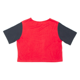 FILA Cropped Womens T-Shirt Red XS