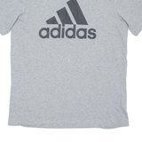 ADIDAS Mens T-Shirt Grey M