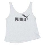 PUMA Womens Vest Grey Sleeveless XS