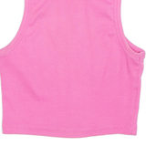 H&M Cropped Womens Vest Pink Sleeveless XS