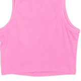 H&M Cropped Womens Vest Pink Sleeveless XS
