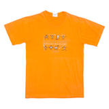 Play All Day Party All Night Mens T-Shirt Orange S