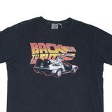 Back To The Future Mens T-Shirt Black XL