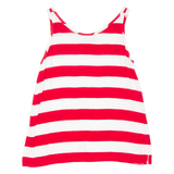 Womens Vest Red Sleeveless S