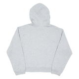 REEBOK Cropped Womens Grey Hoodie UK 12