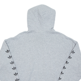 ADIDAS Womens Grey Hoodie UK 12