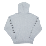 ADIDAS Womens Grey Hoodie UK 12