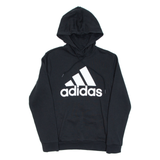 ADIDAS Womens Black Hoodie S