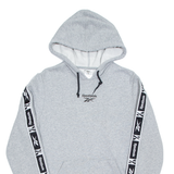 REEBOK Womens Grey Hoodie S
