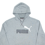 PUMA Mens Grey Hoodie L