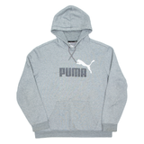 PUMA Mens Grey Hoodie L