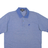 ASHWORTH Mens Polo Shirt Blue S