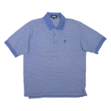 ASHWORTH Mens Polo Shirt Blue S