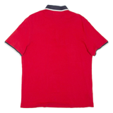 LACOSTE Mens Polo Shirt Red XS