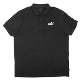 PUMA Mens Polo Shirt Black 2XL