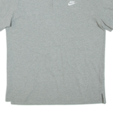 NIKE Mens Polo Shirt Grey L