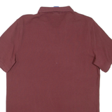 NIKE Mens Polo Shirt Maroon M