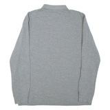 U.S. POLO ASSN Mens Polo Shirt Grey Long Sleeve M