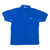 LACOSTE Mens Polo Shirt Blue M