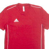 ADIDAS Mens T-Shirt Red S