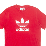 ADIDAS Mens T-Shirt Red S