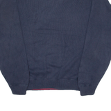 TOMMY HILFIGER Mens Jumper Black Tight Knit XL