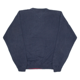 TOMMY HILFIGER Mens Jumper Black Tight Knit XL