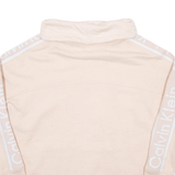 CALVIN KLEIN PERFORMANCE Womens Sweatshirt Pink Roll Neck L