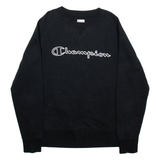 CHAMPION Mens Sweatshirt Black M