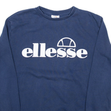 ELLESSE Womens Sweatshirt Blue UK 10
