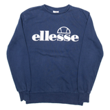 ELLESSE Womens Sweatshirt Blue UK 10