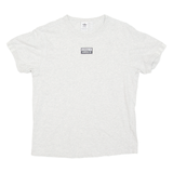 ADIDAS Womens T-Shirt Grey UK 12